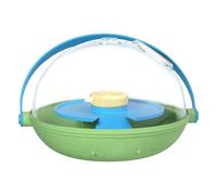 Turtle Tank, Turtle Aquarium, Reptile Terrariums, Turtle Tank with Lights, Multifunctional Reptile Cage with Basking, Abs, Pc, 500g, 9.84x10.04x6.3 Inches for Turtles