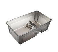 Turtle Tank Turtle breeding tank ecological small amphibious household turtle(Large)