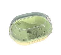 Turtle Tank Turtle tank with sun drying platform for home breeding and landscaping(Small)