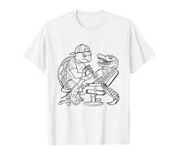 Turtle Tattoo Artist Tattoo Studio Ink Lover Design T-Shirt