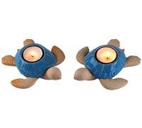 Turtle Tealight Candle Holders - Set of 2