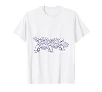 Turtle Team Good Bad Conscience Angel Devil Heaven Fun Hell T-Shirt