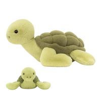 Turtle Teddy, Weighted Teddy for Adults, Soft Plush Toy for Children, Stress Relief Companion, Cuddly Sea Turtle for Bedtime Comfort and Anxiety Relief, for All Ages