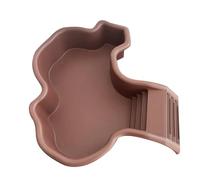 Turtle War Bowl - Tortoise Wer Bowl With Ramp, Wer Dish With Ramp And Basking, Tortoise Bath Dish, TurtleDecoration Basin Landscaping Basking Platforms Aquarium Ornament For Hermit Crab Lizard B