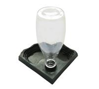 Turtle Water Dispenser | Automatic Turtle Water Dispenser | Turtle Food Bowl Turtle Water Dispenser Turtle Drinking Trough Land Turtle- Watering Hole For Terrarium Tank