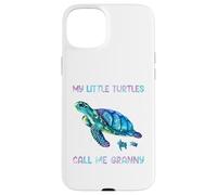 Turtle Watercolor Sea Ocean My Turtles Call Me Granny Case for iPhone 15 Plus