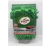 Turtle Wax 2in1 Scratch-Free Microfiber Wash Mitt Great for Everyday Cleaning 2-in-1 Solution for Dirt and Grime