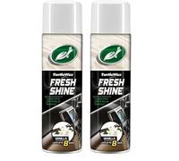 Turtle Wax 51790 Fresh Shine Interior Plastic & Dashboard Cleaner 500ml Vanilla (Pack of 2)