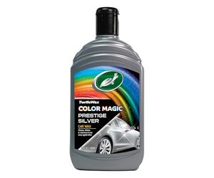 Turtle Wax 52710 Color Magic Car Paintwork Polish Restores Colour & Shine Silver 500ml