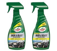 Turtle Wax Dash & Glass Car Window Cleaner Smear Free Dust Free Dash 2 x 500ml