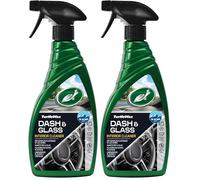 Turtle Wax Dash & Glass Interior Car Cleaning Pro Valeting Car Care (500ml) (Pack of 2)