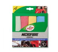 TURTLE WAX Essential Microfibre Cloths (Pack of 4)