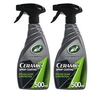 Turtle Wax Hybrid Solutions Ceramic Spray Coating Incredible Shine & Protection with Extreme Water-Beading Action & Chemical Resistance for Up to a Year - Sweet Mango Tropical Scent - 500ml- Pack of 2