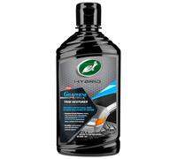 Turtle Wax Hybrid Solutions Graphene Acrylic Black Trim Restorer, 295 ml, Revives Exterior Car Plastic to Like New Condition, Won't Wash Off, Superior UV Protection
