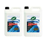 Turtle Wax Zip Wax Car Shampoo 5L x 2 - Dissolves Tough Stains & Soils with Streak Free Rinsing - Dual Action Concentrated Car Wash & Carnauba Car Wax - Easy to Use for a Showroom Shine
