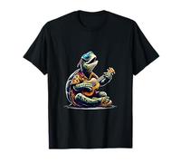 Turtle Wearing a Hawaiian Shirt, Playing a Ukulele T-Shirt