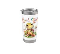 Turtle with Flowers Cute Turtles Shielded Animal boy Stainless Steel Insulated Tumbler