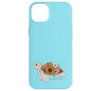 Turtle with Flowers Good Things Are Coming Case for iPhone 14 Plus