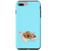 Turtle with Flowers Good Things Are Coming Case for iPhone 7 Plus/8 Plus