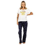 TURTLE Women's Pyjama Set, Navy Fox, XL
