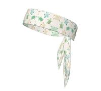 Turtle write Print Sports Head Tie Bandanas - Stylish, and Comfortable Athletic Sweatbands for Running, Yoga, Cycling