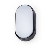 Turtle-XL2: 14W 1000 Lumen LED wall Light with 2 Frames (Black and White). IP54