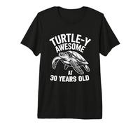 Turtle-y Awesome At 30 Years Old Ocean Premium T-Shirt
