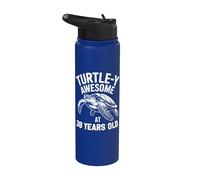 Turtle-y Awesome At 38 Years Old Ocean Stainless Steel Insulated Water Bottle