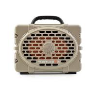 Turtlebox Original Gen 3: Loud! Outdoor Portable Bluetooth 5.4 Speaker | Rugged, IP67, Waterproof, Impact Resistant & Dustproof (Plays to 120db, Unlimited Pairing for Full Stereo Experience), Tan