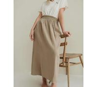 Turtledove London Anna Beige Multifunctional Maxi Skirt - Beige - Size 2