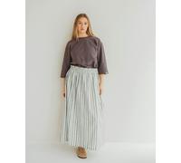 Turtledove London Anna Multicolur Multifunctional Stripe Print Maxi Skirt - Multicolour - M (Size 2)