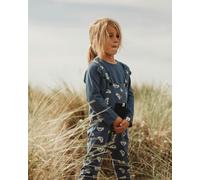 Turtledove London Blue Koala Print Dungarees - Blue - 6-12 Months