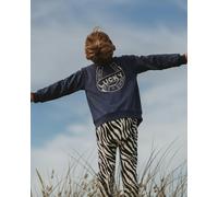 Turtledove London Blue Lucky Slogan Embroide Red Jacket - Blue - 4-5 Years