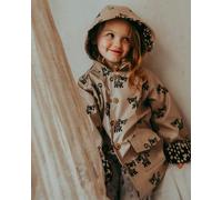 Turtledove London Brown Leopard Print Hooded Raincoat - Brown - 5-6 Years