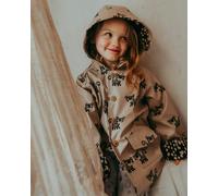 Turtledove London Brown Leopard Print Hooded Raincoat - Brown - 6-7 Years