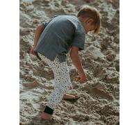 Turtledove London Cream Abstract Spot Print Leggings - Neutral - 0-6 Months