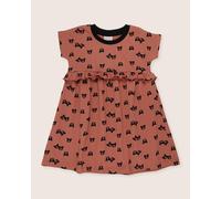 Turtledove London Girl's Two Bears Dress in Brown | Size: 1-2 Years Turtledove London Brown 1-2 Years