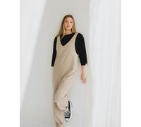 Turtledove London Jilly Beige Jumpsuit - Beige - Size 2