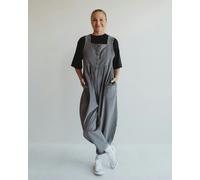 Turtledove London lice GreySmocking Strap Jumpsuit - Grey - Size 1