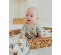 Turtledove London Light Green Rib Romper - Green - 0-6 Months