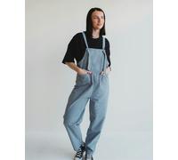 Turtledove London Lila Blue Pinstripe Print Dungarees - Blue - Size 3