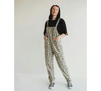 Turtledove London Lila Grey Equestrian Print Dungarees - Grey - Size 2