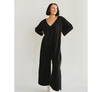 Turtledove London Mai black V-Neck Jumpsuit - Black - Size 1
