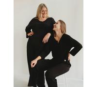 Turtledove London Mila black Long Sleeve Jumpsuit - Black - Size 3