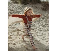Turtledove London Multicolour Retro Stripe Print Dungarees - Multi - 2-3 Years