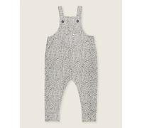 Turtledove London Multicolour Speckled Bear Print Dungarees - Multi - 2-3 Years