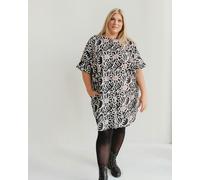 Turtledove London Nina Multicolour Floral Print Midi Dress - Multicolour - Size 2