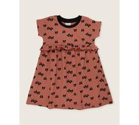 Turtledove London Red Bear Print Dress - Red - 0-6 Months