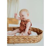 Turtledove London Red Bear Print Romper - Red - 1-2 Years