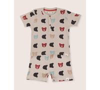 Turtledove London Rib Bear T-Shirt & Shorts Set | Size: 6-7 Years Turtledove London Multicolor 6-7 Years